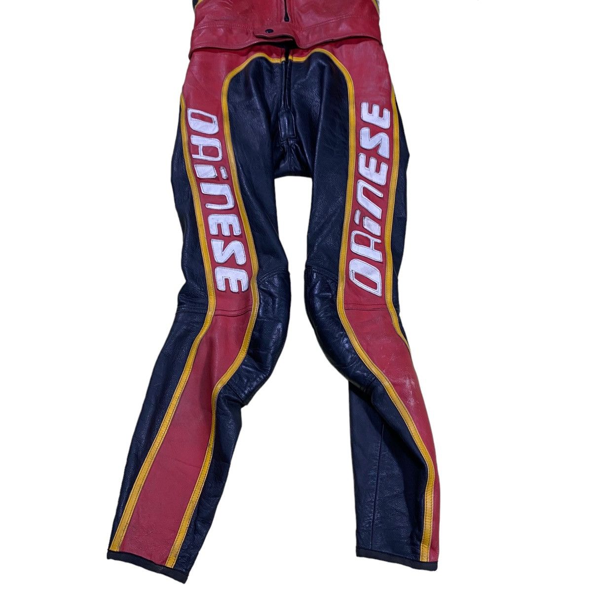 Dainese × Vintage Vintage 80s Dainese Overall Riding Suit Class Leather Size US S / EU 44-46 / 1 - 2 Thumbnail