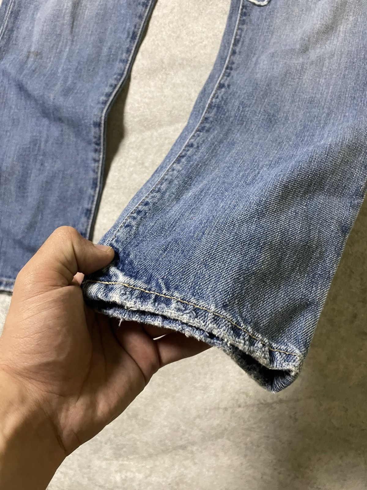 RRL Ralph Lauren RRL Polo Ralph Lauren Fall RaRe 2010 Distress Denim Size US 28 / EU 44 - 5 Thumbnail