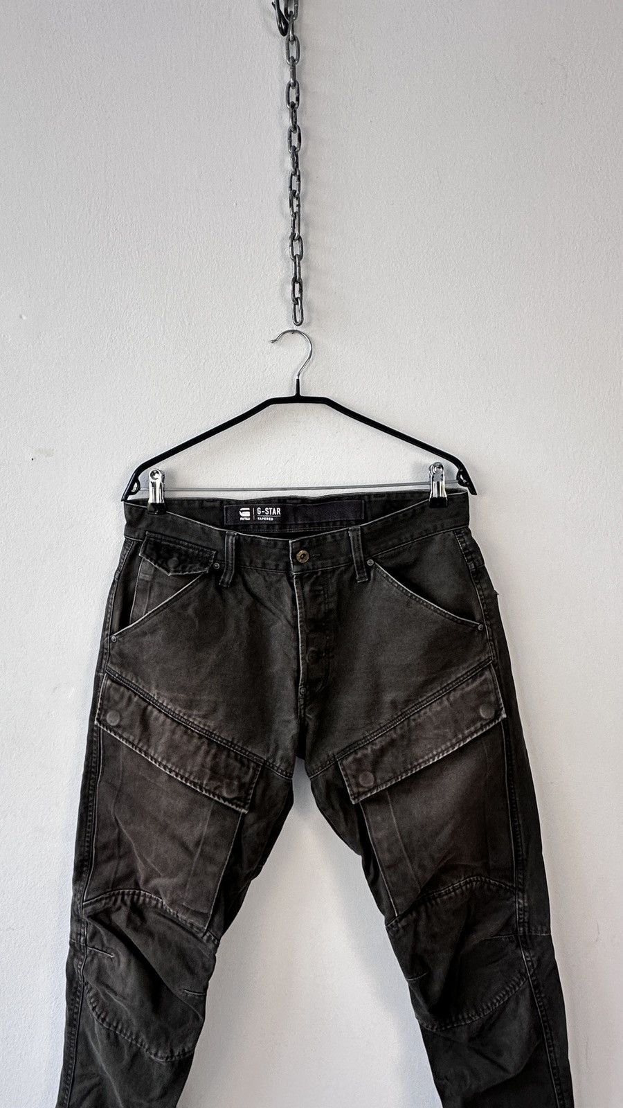 G-Star G-Star Raw 5620 3D Air Defence Tapered Jeans Trousers Cargo Size US 32 / EU 48 - 5 Thumbnail