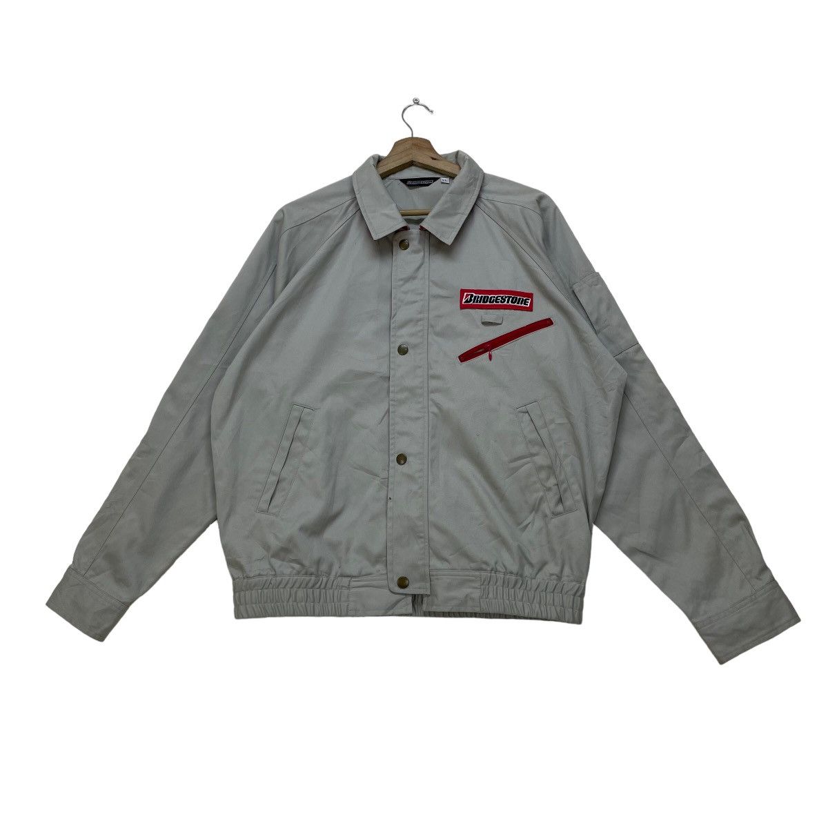 Japanese Brand × Vintage Workwear Bridgestone Jacket Size US M / EU 48-50 / 2 - 1 Thumbnail