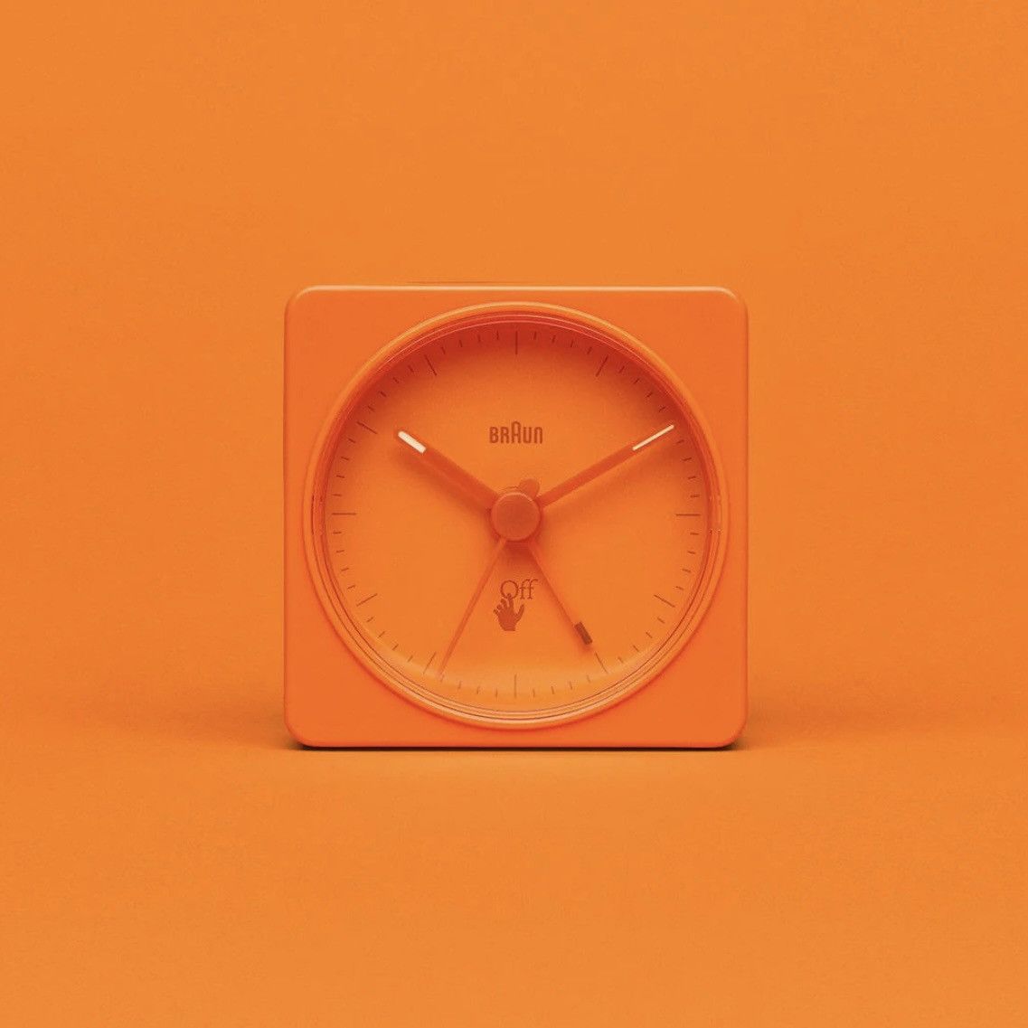 Off-White Off-White x Braun Limited Edition Analogue Alarm Clock Size ONE SIZE - 1 Thumbnail