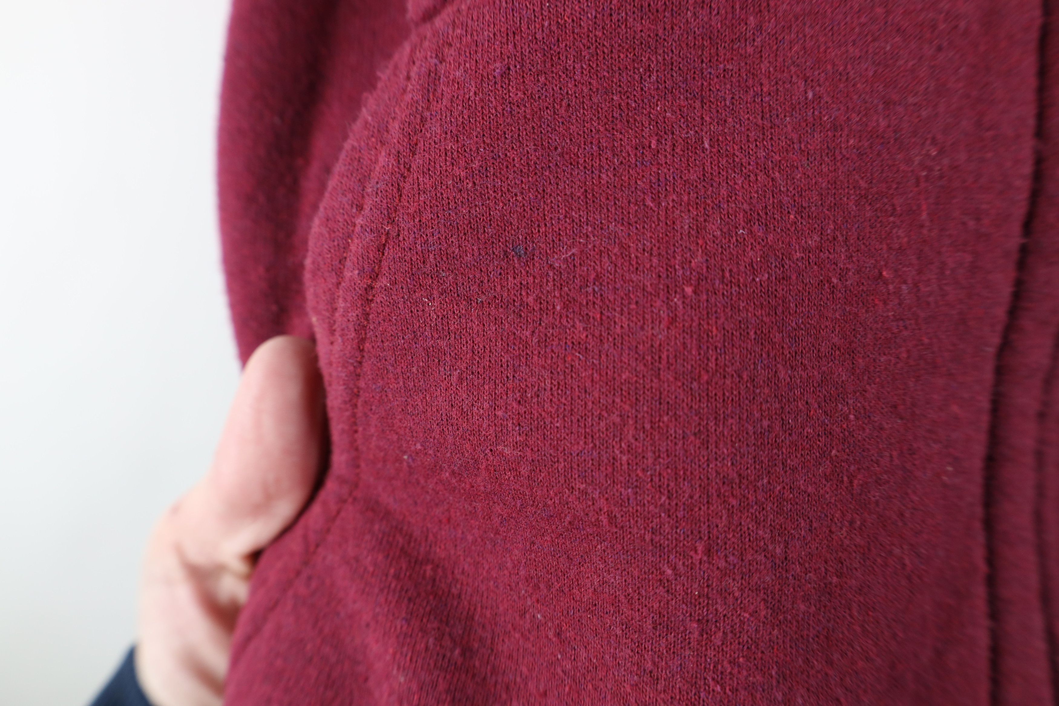 Vintage Vintage 70s Streetwear Full Zip Hoodie Sweatshirt Red USA Size US L / EU 52-54 / 3 - 5 Thumbnail