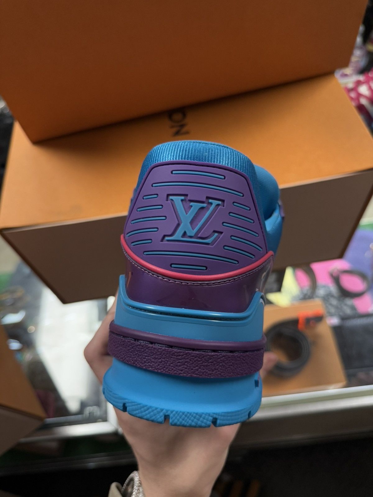 Louis Vuitton Louis Vuitton Virgil Abloh Trainer Colorful Size 9LV/10US Size US 10 / EU 43 - 9 Thumbnail