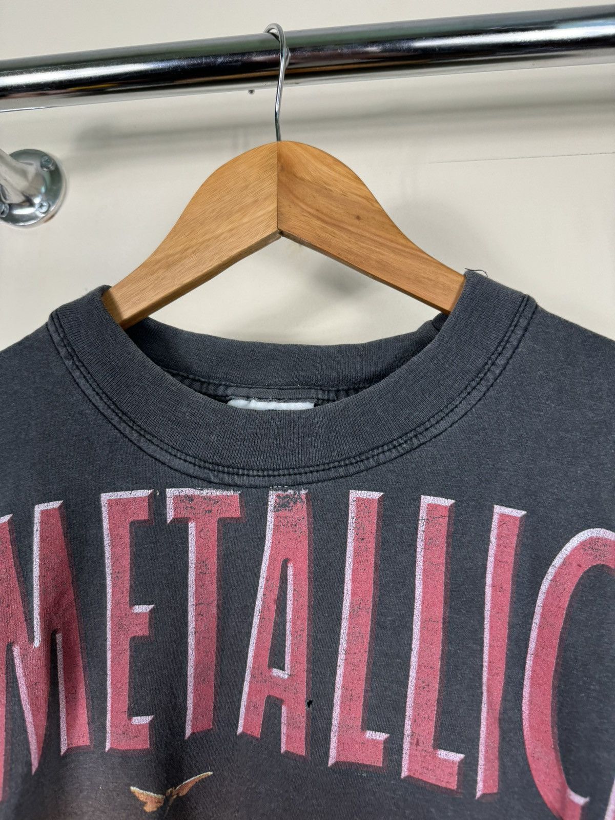 Metallica Metallica vintage band full print rock t shirt Size US M / EU 48-50 / 2 - 6 Thumbnail