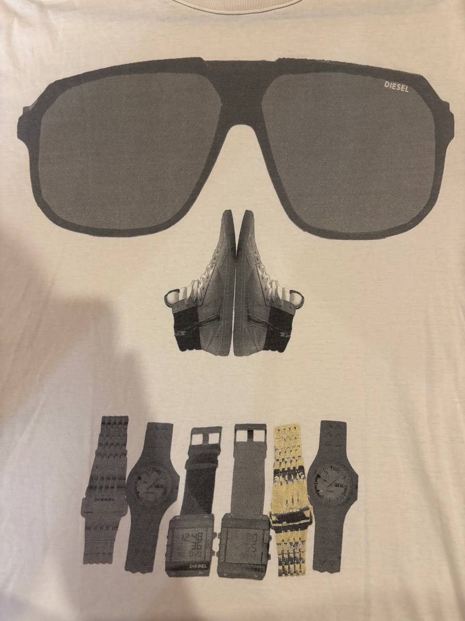 Diesel Y2K Diesel Men's Vintage T-Shirt - Sunglasses, Shoes Size US L / EU 52-54 / 3 - 1 Thumbnail