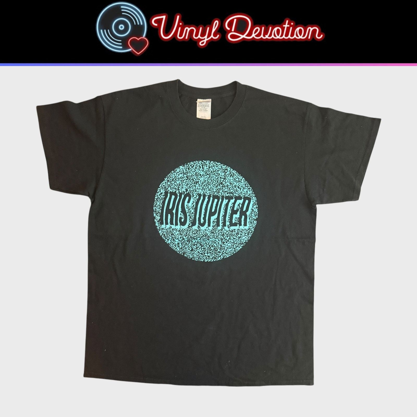 Band Tees Iris Jupiter Band Blue Logo T-Shirt Size L Open Door Records Size US L / EU 52-54 / 3 - 1 Thumbnail