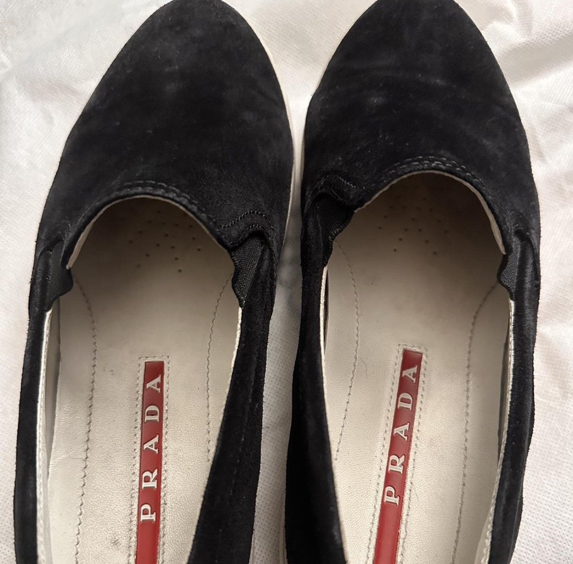 Prada Prada sport suede shoes Size US 7.5 / IT 37.5 - 2 Thumbnail