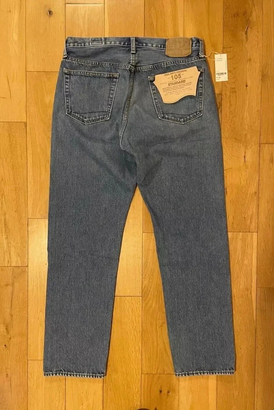 Orslow orSlow 105 90's Denim Used Wash Size US 34 / EU 50 - 2 Thumbnail