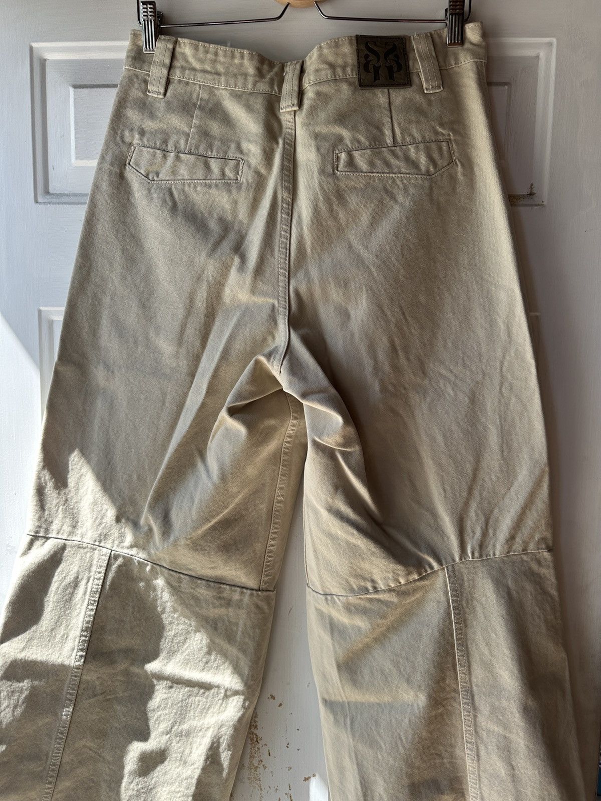SIMPLE PROJECT Simple Project Cotton Wide Trousers Size US 30 / EU 46 - 3 Thumbnail