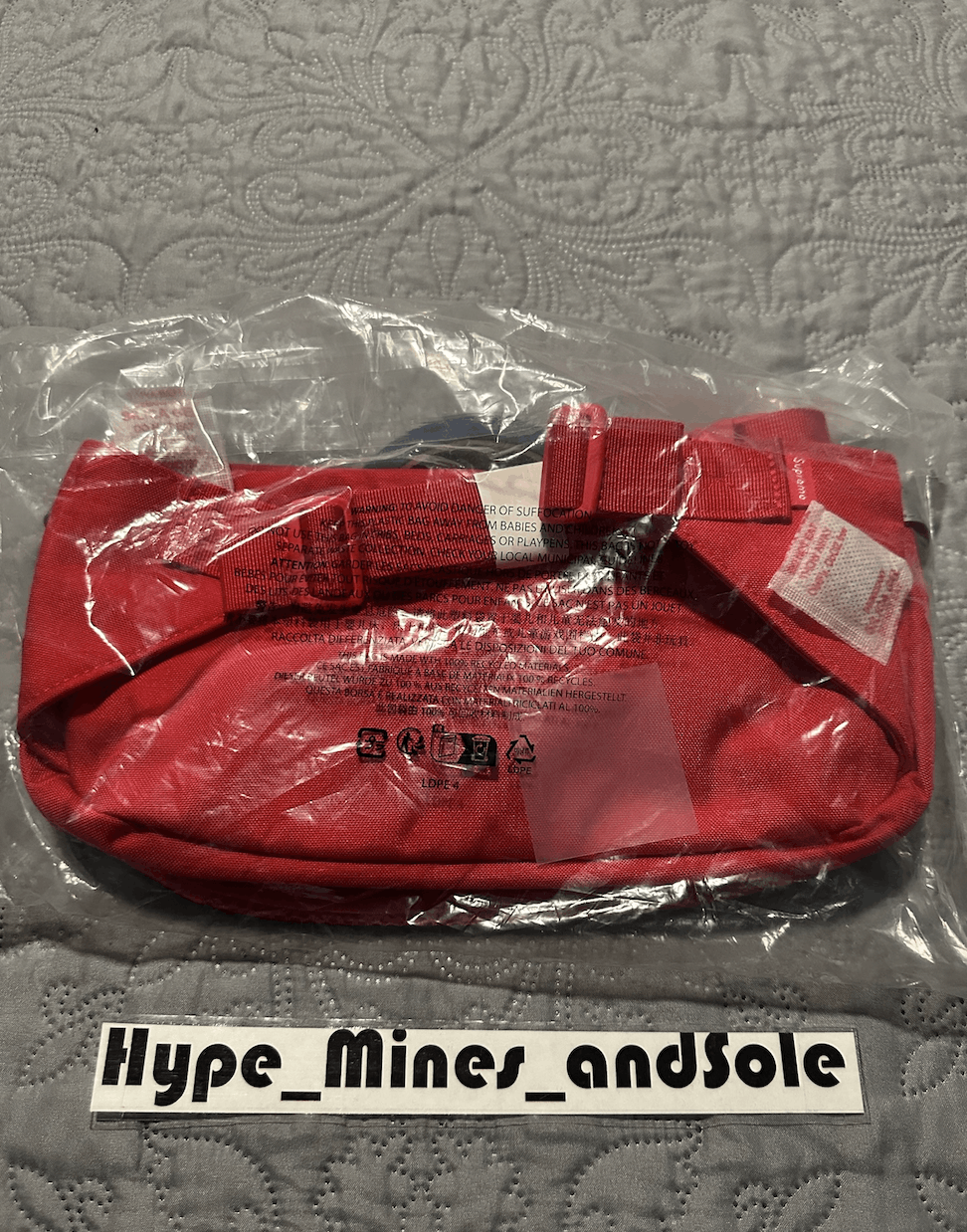 Supreme NWT Supreme Waist Bag (FW24) - Red Size ONE SIZE - 6 Thumbnail