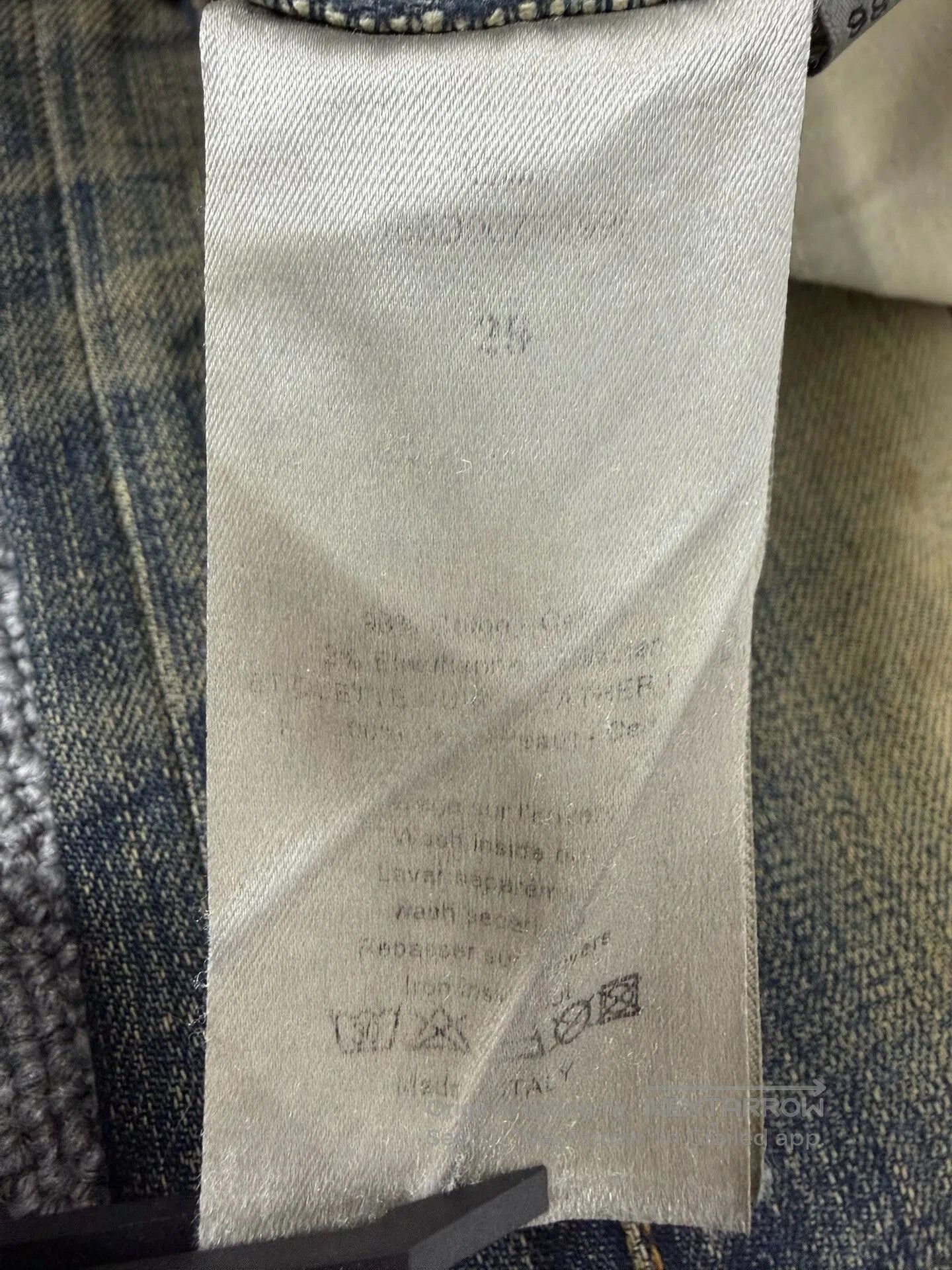 Dior Dior Homme Vintage Wash Denim Jeans. Size US 29 - 6 Thumbnail