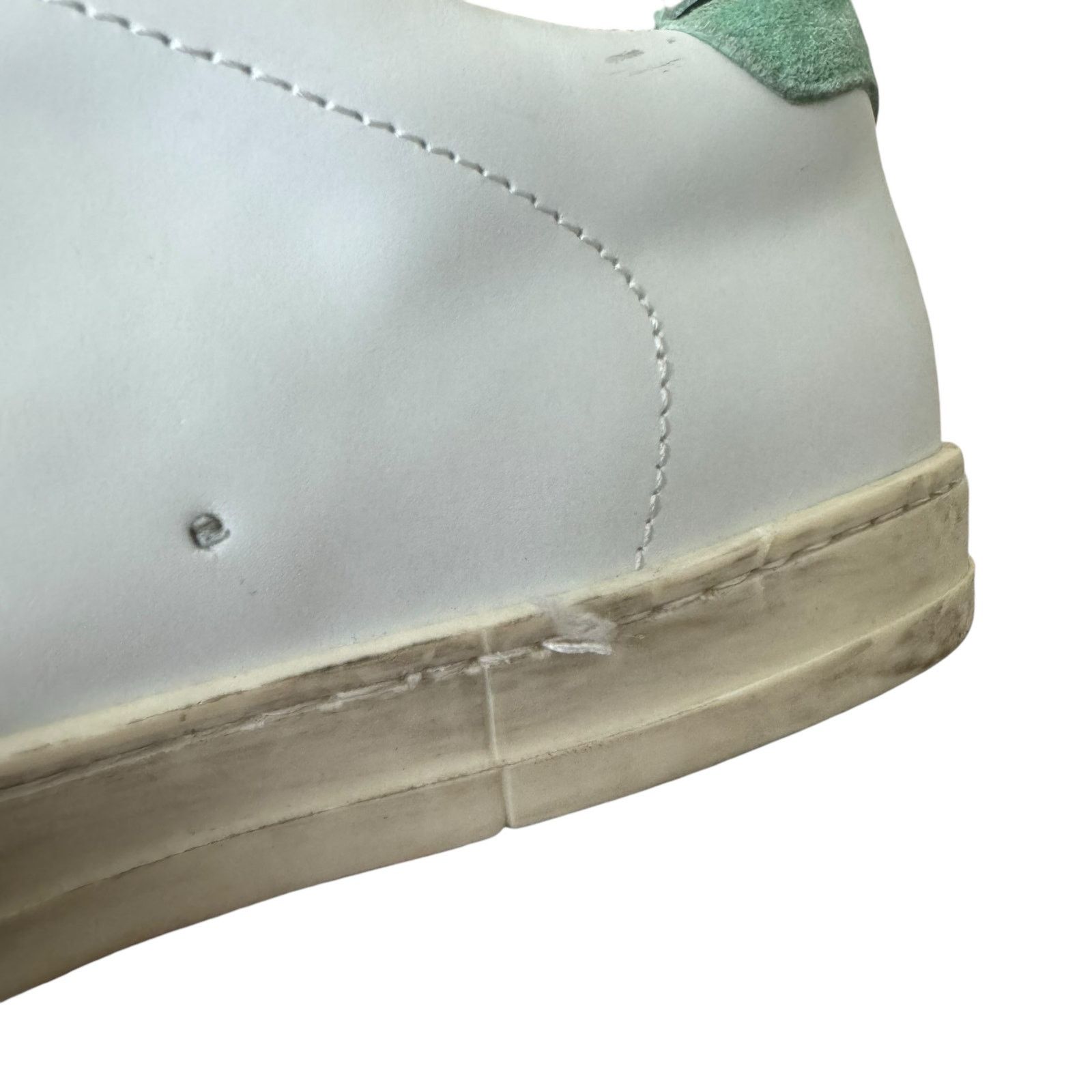 P448 P448 John Low Top Metallic Snakeskin Sneaker Size 39 White Size US 9 / IT 39 - 4 Thumbnail