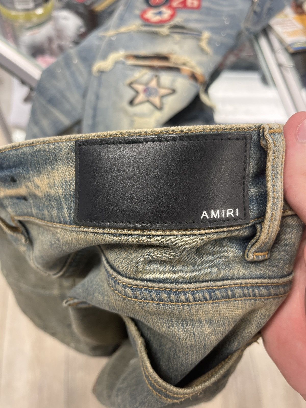 Amiri Amiri Paint Splatter Distressed Jeans 30 Size US 30 / EU 46 - 4 Thumbnail