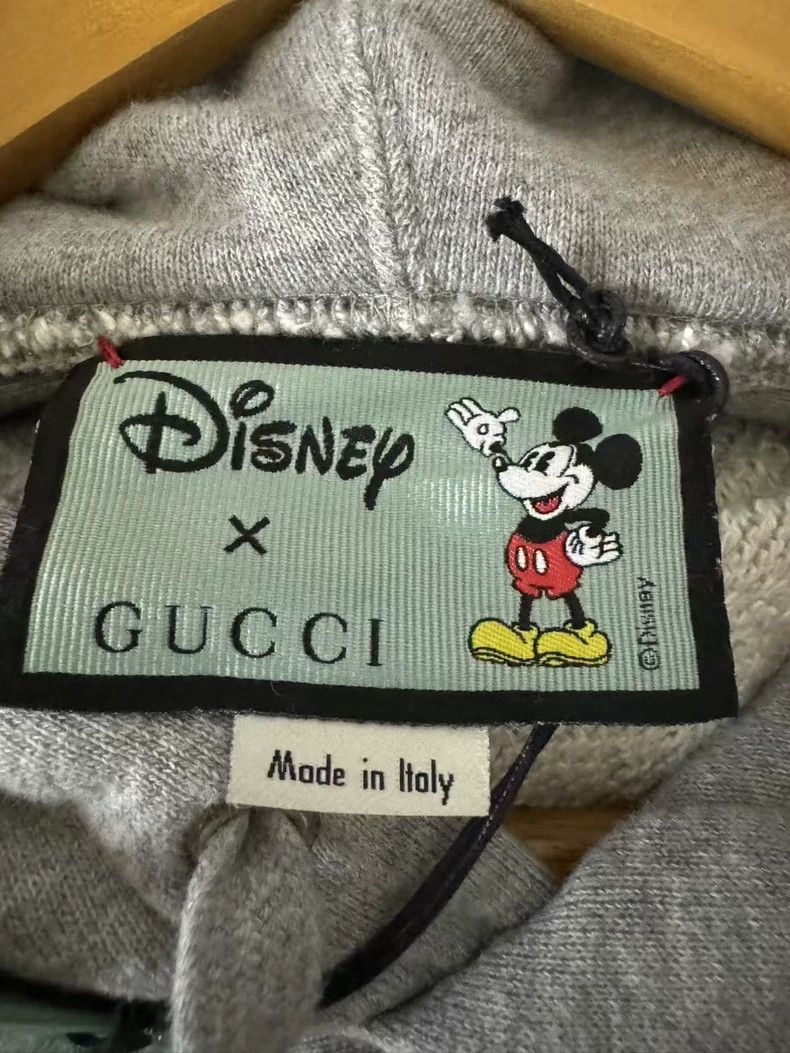 Gucci Gucci Gray Mickey Mouse Hoodie 2501-Nextarrow Size US S / EU 44-46 / 1 - 3 Thumbnail
