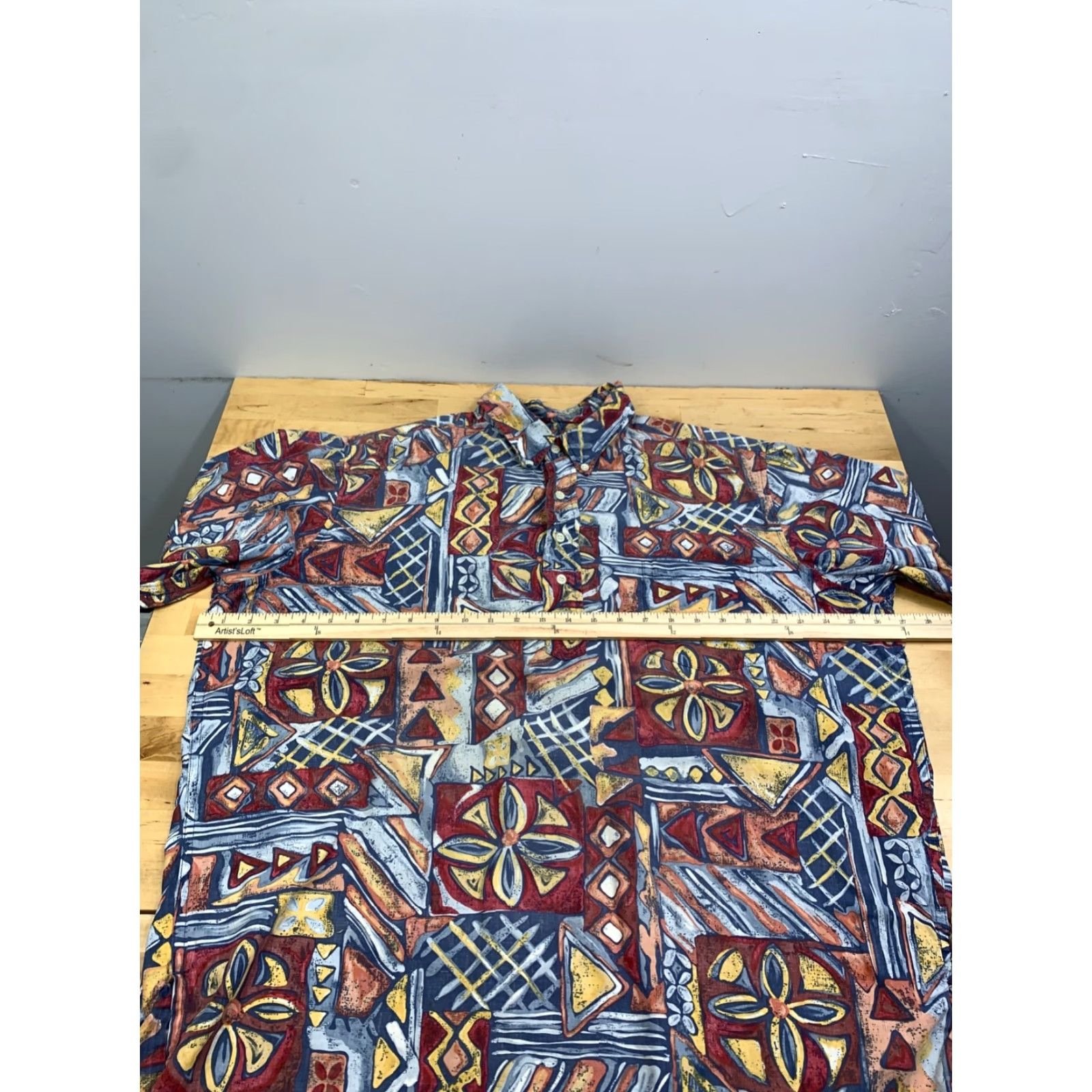 Reyn Spooner Reyn Spooner Hawaiian Shirt Men XL 1/4 Button Short Sleeve Multicolor Beach Tropical Casual Vacation 13018 Size US XL / EU 56 / 4 - 4 Thumbnail