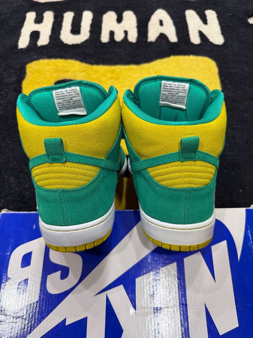 Nike Nike SB Dunk High Oakland Athletics (2015) 305050-337 Size US 13 / EU 46 - 5 Thumbnail