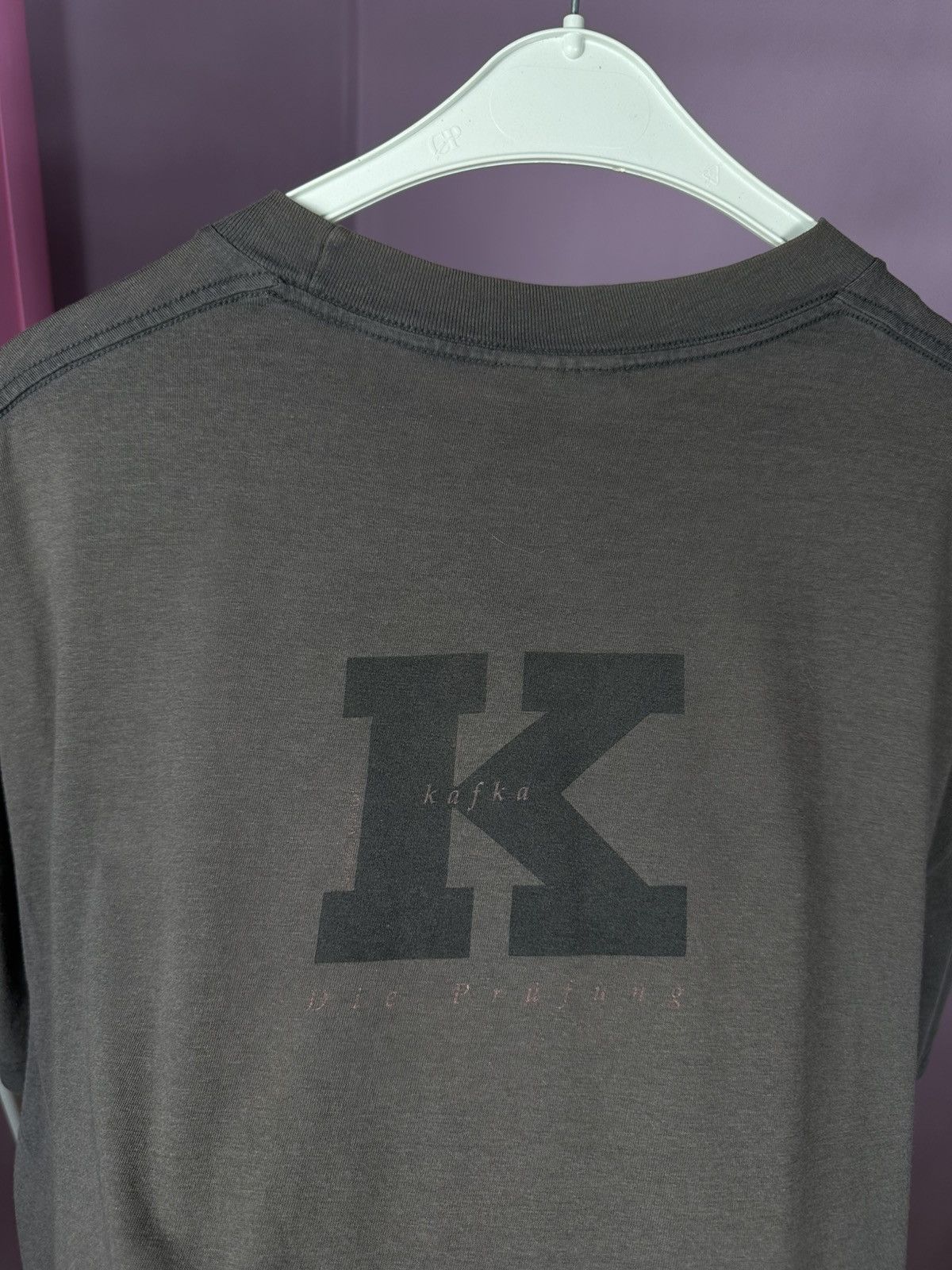 Other Parole Di Cotone Vintage Franz Kafka Die Prufung Art T-Shirt Size US L / EU 52-54 / 3 - 18 Thumbnail
