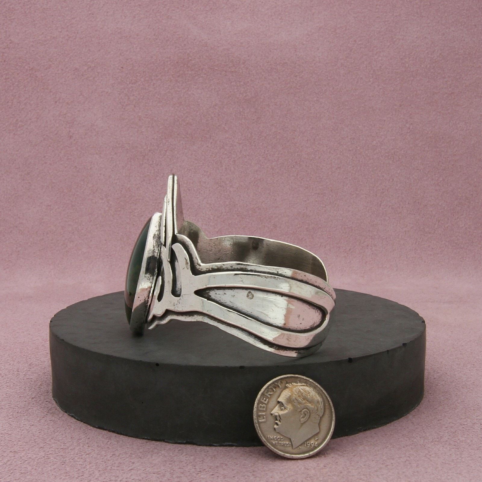 Sterling Silver patricia karnes stinson sterling silver cuff bracelet 5.75in Size ONE SIZE - 2 Thumbnail