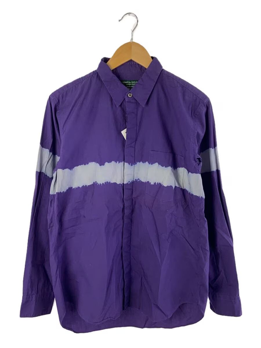 Comme des Garcons × Comme des Garcons Homme Plus Striped Bleach Button Shirt Size US S / EU 44-46 / 1 - 1 Thumbnail