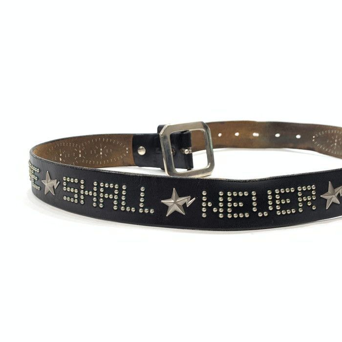 Bape Bape Leather Belt Vintage RARE ! Size 32 - 4 Thumbnail