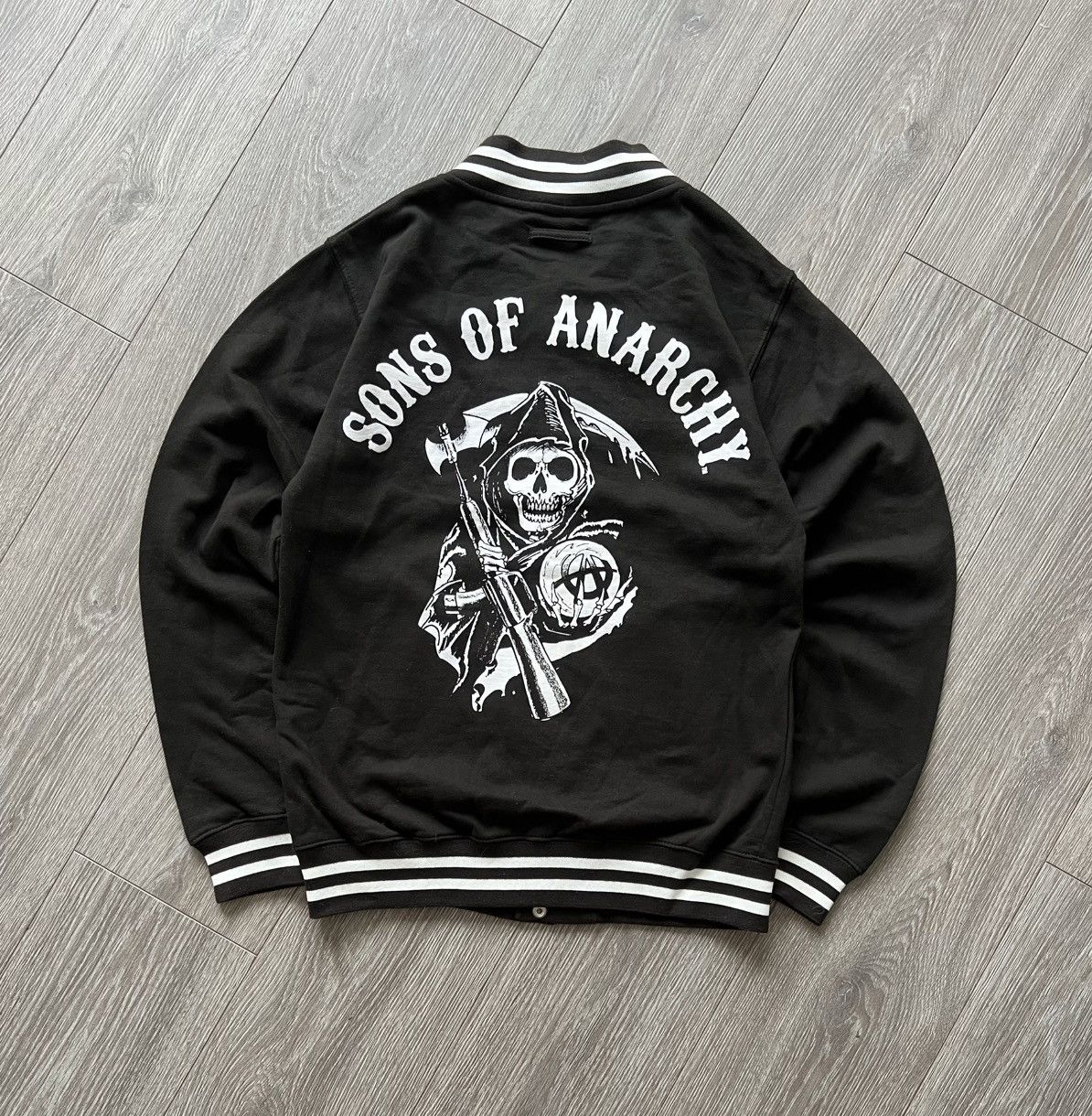 Band Tees Sons of Anarchy Sweatshirt Baseball Jacket Size US M / EU 48-50 / 2 - 1 Thumbnail