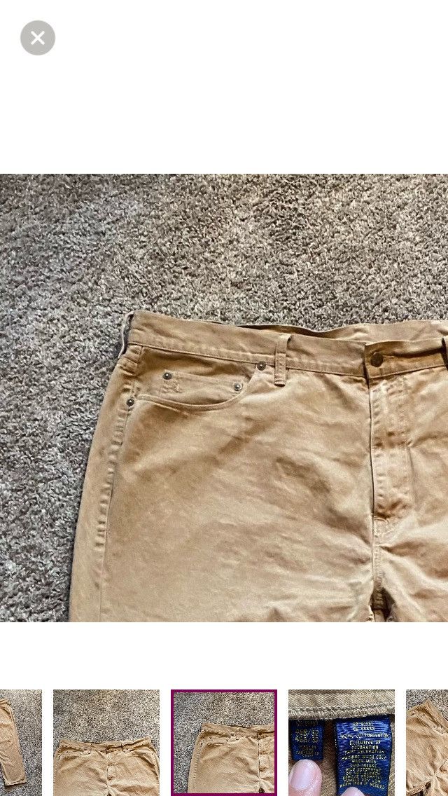 Polo Ralph Lauren Polo by Ralph Lauren Khaki Pants Size 46B/32 Size US 44 / EU 60 - 4 Thumbnail