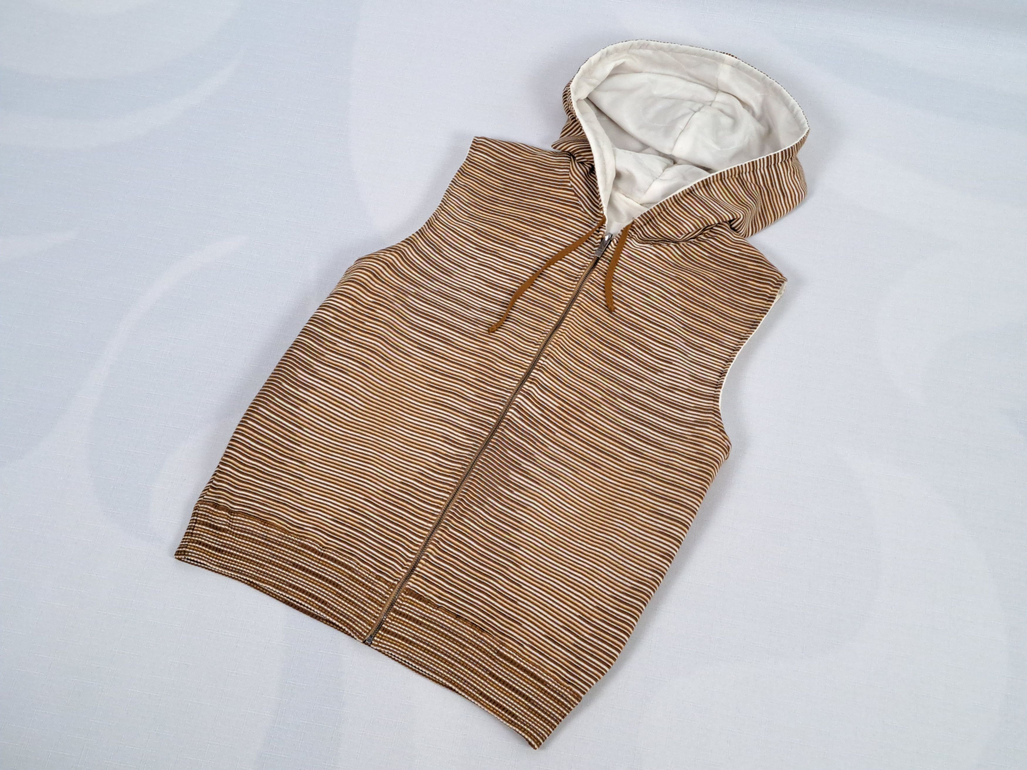 Missoni Missoni Sport mens reversible hooded vest. Size 46IT Size US S / EU 44-46 / 1 - 10 Thumbnail
