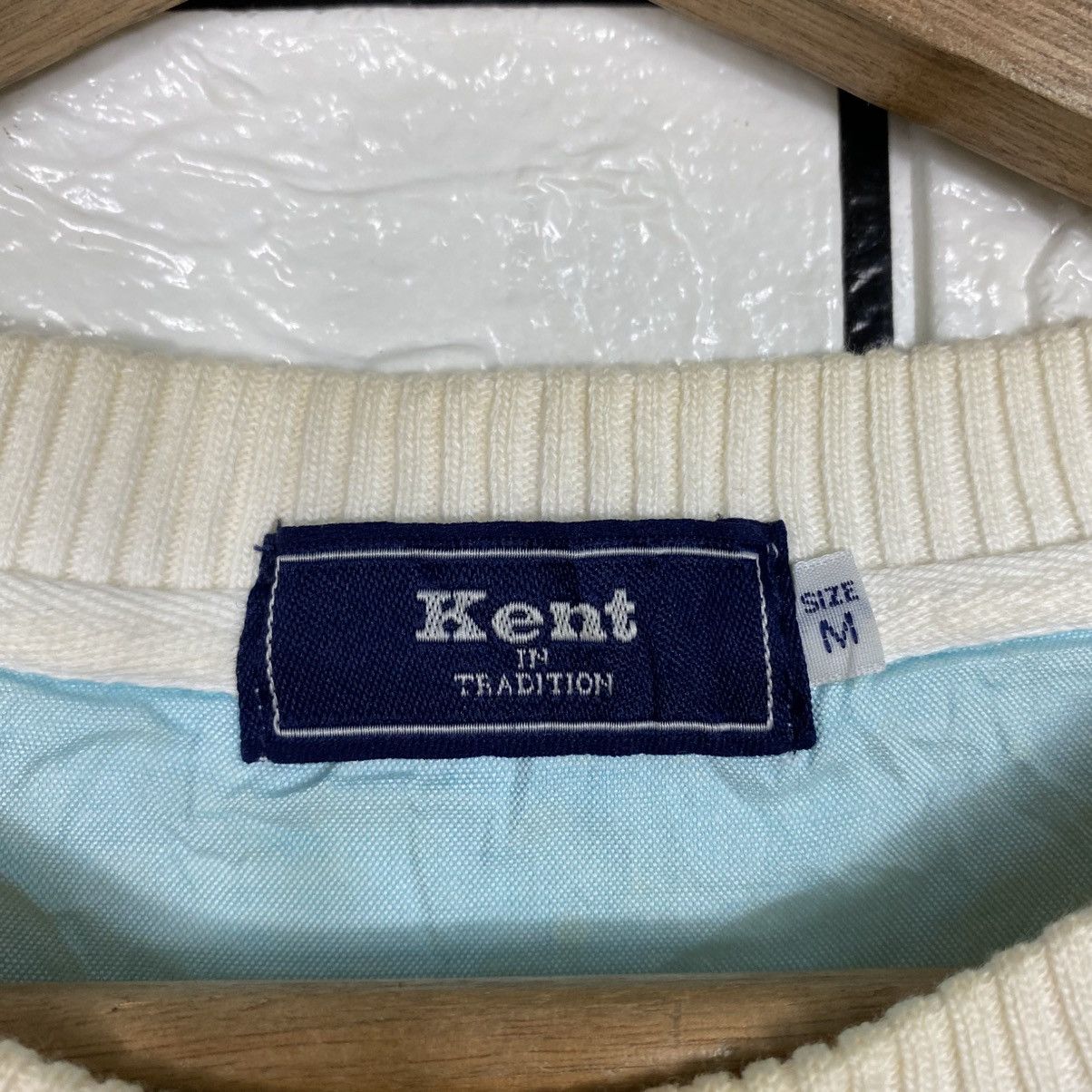 Japanese Brand 📌Vintage Sweatshirt Kent Striped Design Issey Miyake Size US M / EU 48-50 / 2 - 15 Thumbnail