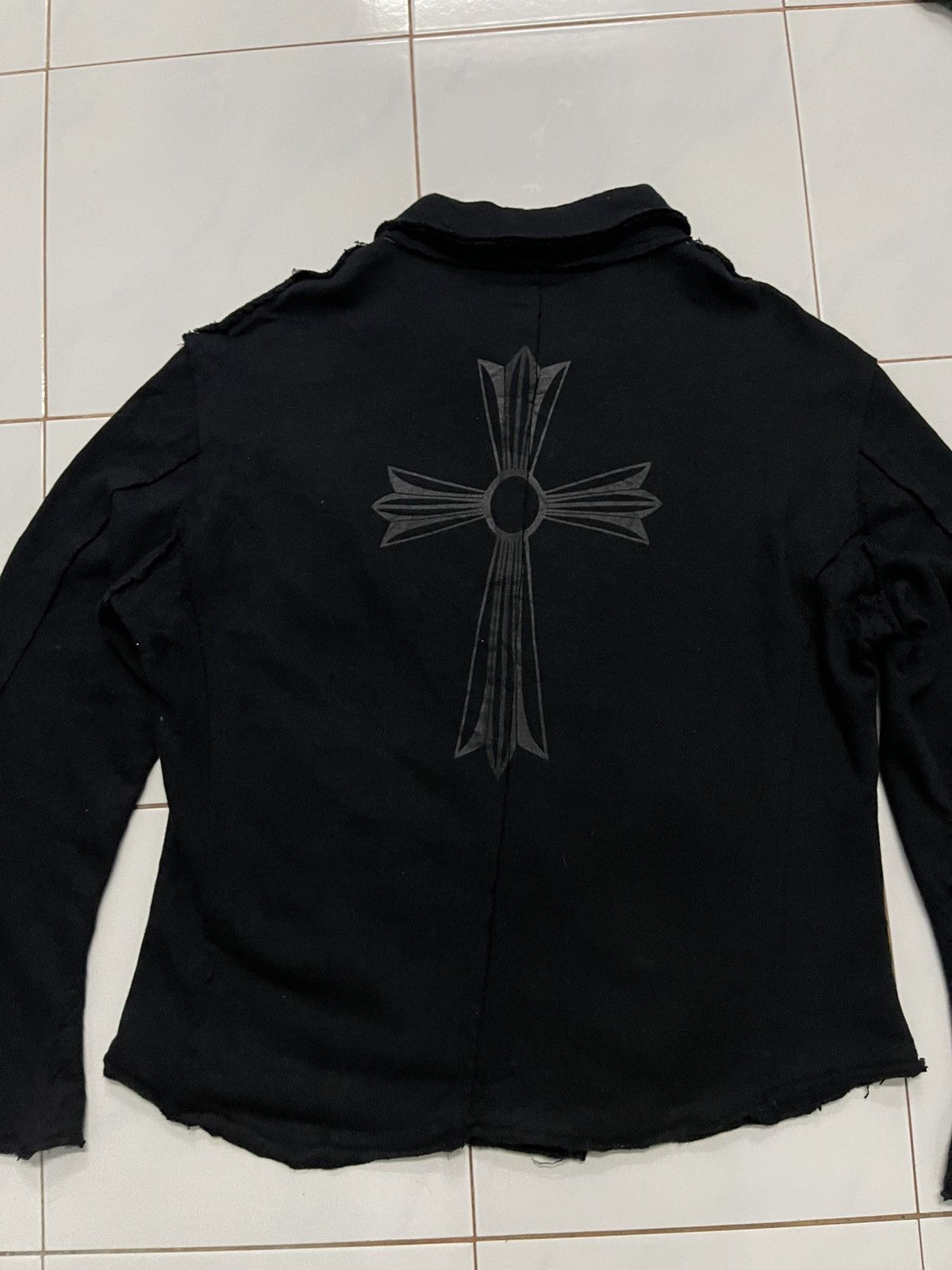 If Six Was Nine 2000s SEMANTIC DESIGN COTTON JACKET CROSS DESIGN Size US L / EU 52-54 / 3 - 16 Thumbnail