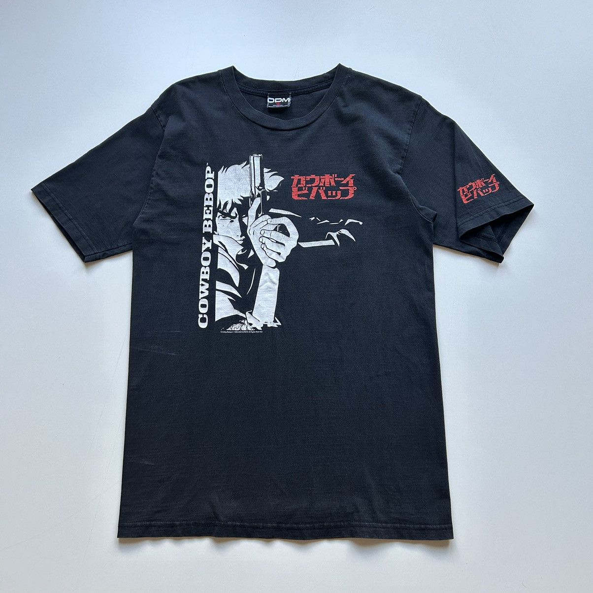 image of Made In USA Vintage 90's 2000S Cowboy Bebop Graphic T Shirt Medium in Black, Men's