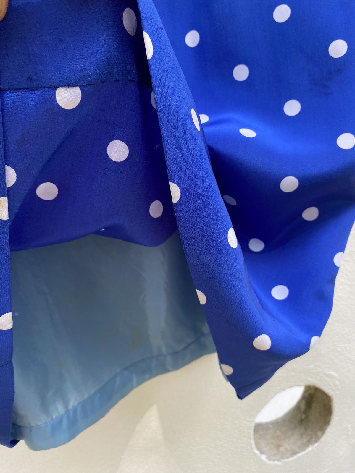 Yves Saint Laurent YSL vintage polka dot skirt