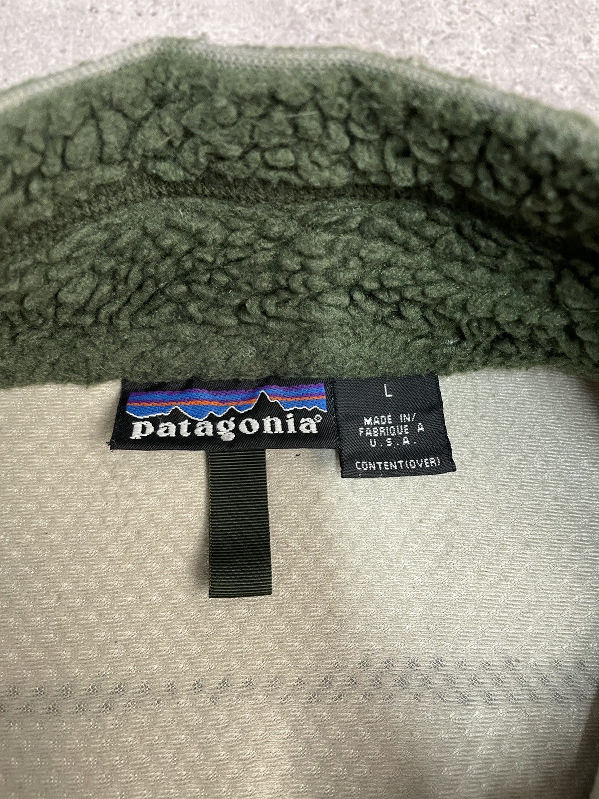 Patagonia × Vintage Vintage Patagonia Teddy Fleece Vest Sherpa y2k Sweatshirt Size US L / EU 52-54 / 3 - 8 Thumbnail