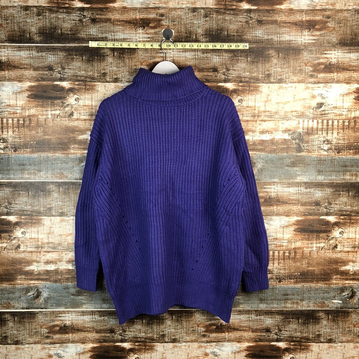 Homespun Knitwear × LOWRYS FARM Lowyrs Farm Purple Knitwear #A2349 Size XL / US 12-14 / IT 48-50 - 1 Thumbnail