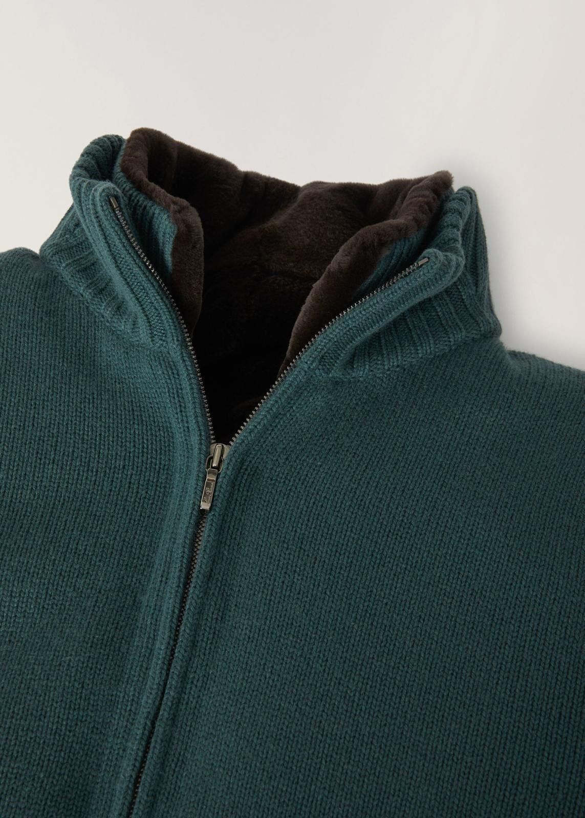 Loro Piana o1w1db10225 Reversible Bomber Colman Baby Cashmere Jacket Size US M / EU 48-50 / 2 - 3 Thumbnail