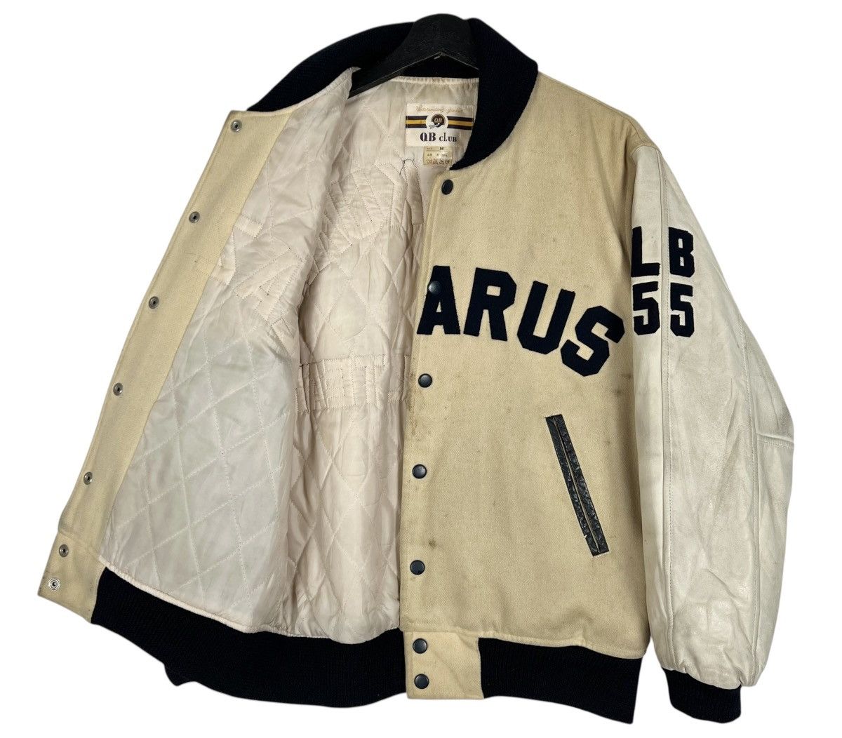 Japanese Brand 80s Vintage Kamakura Football Team Lazarus Varsity Jacket Size US M / EU 48-50 / 2 - 3 Thumbnail
