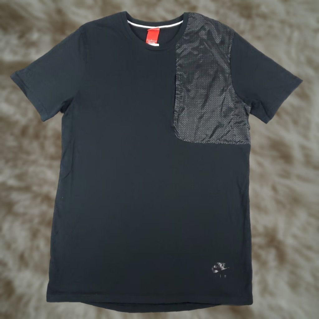 Nike VINTAGE Nike Shirt Mens Large Black Casual Short Sleeve Crew Neck Logo Size US L / EU 52-54 / 3 - 1 Thumbnail