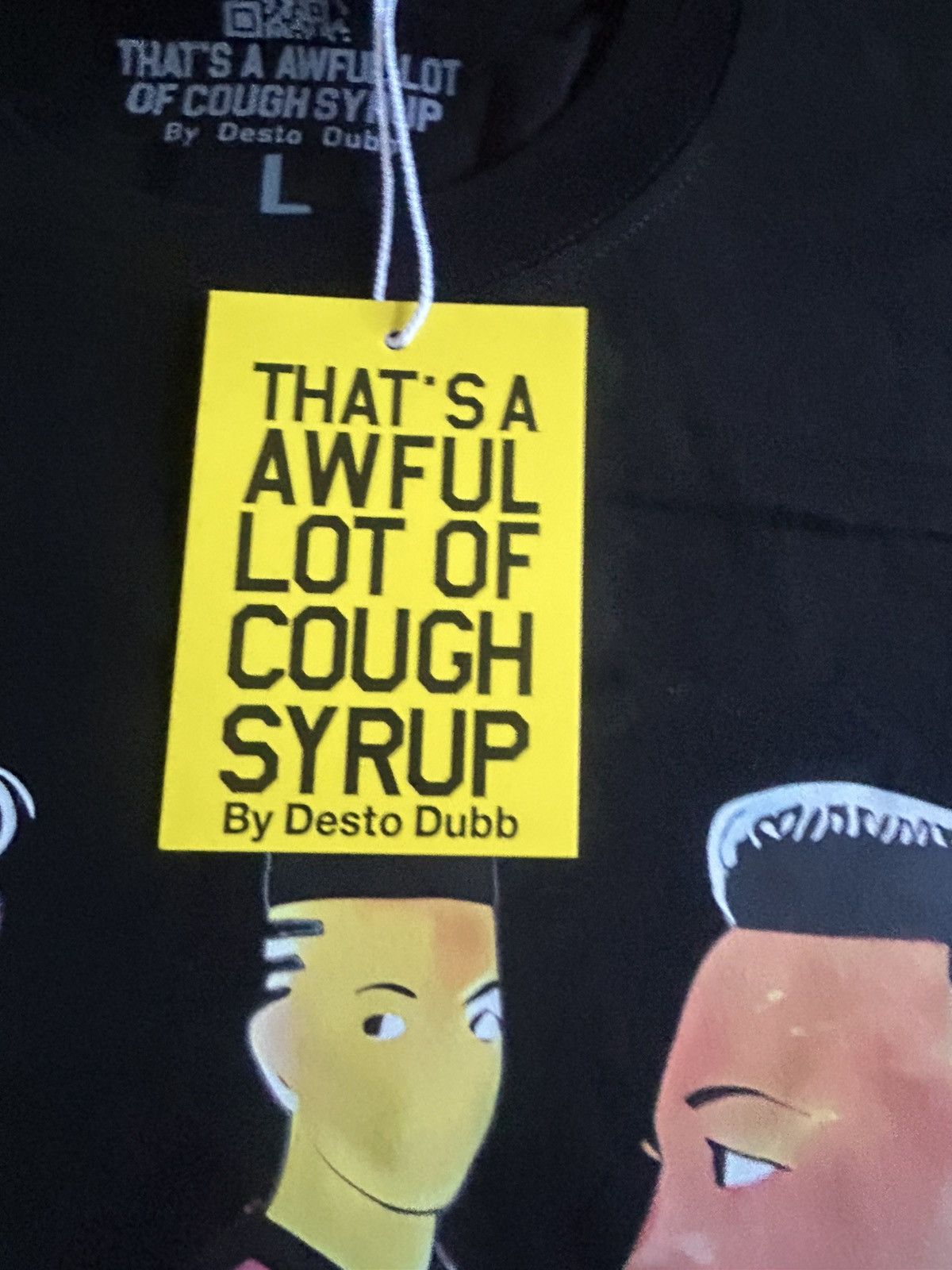Awful Lot of Cough Syrup Awful Lot Of Cough Syrup Black Tshirt Size US L / EU 52-54 / 3 - 3 Thumbnail
