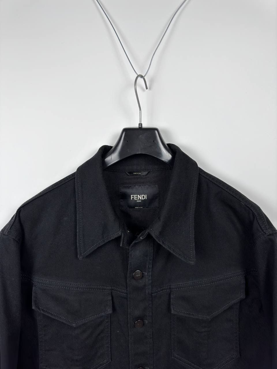 Fendi Fendi Mesh Logo Denim Jacket Size US L / EU 52-54 / 3 - 6 Thumbnail
