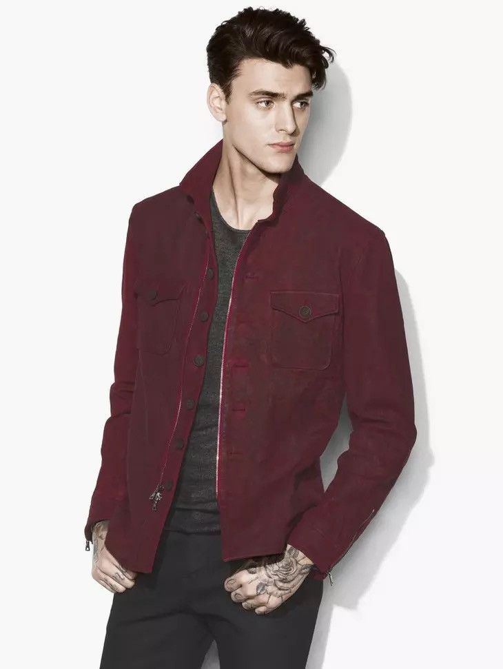John Varvatos Burnished leather jacket. 38 Size US M / EU 48-50 / 2 - 1 Thumbnail