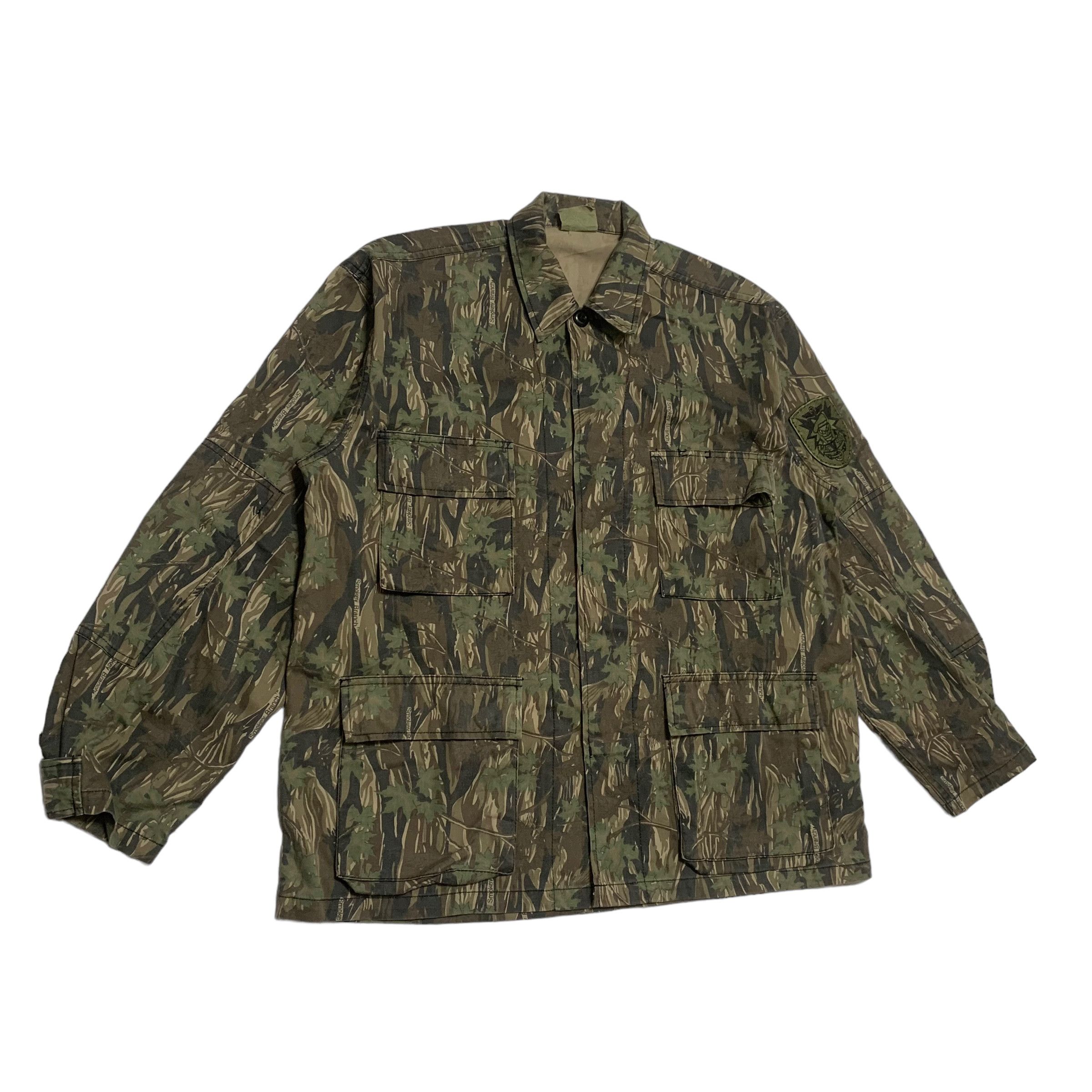 Vintage Vintage Smokey Branch Military Camouflage Jacket Size US M / EU 48-50 / 2 - 2 Thumbnail