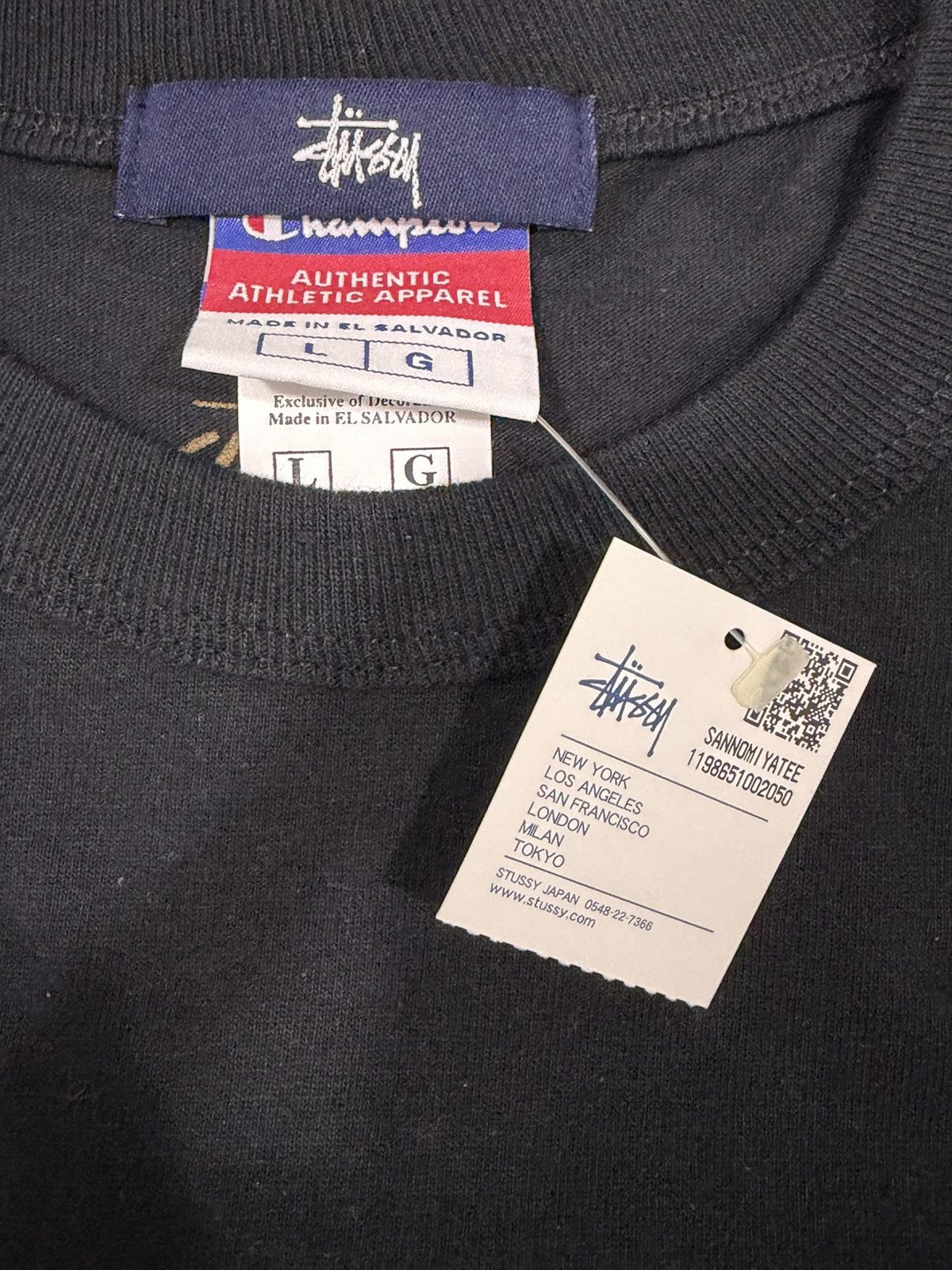 Stussy Stussy ✖️Champion Sannomiya chapter exlusive Size US L / EU 52-54 / 3 - 2 Thumbnail