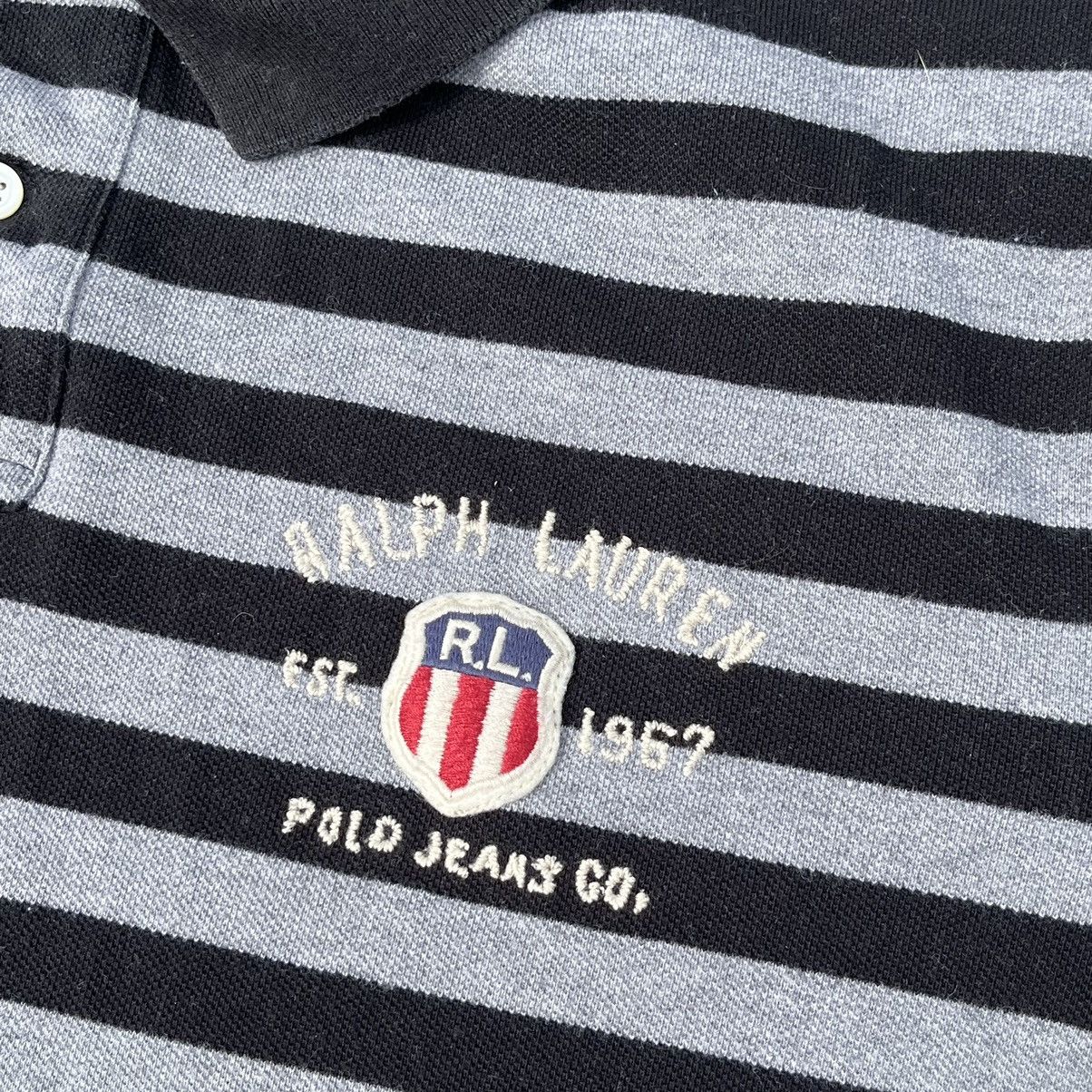 Polo Ralph Lauren × Vintage Polo Ralph Lauren Chief Keef Style Stripes Polos Shirt Size US L / EU 52-54 / 3 - 5 Thumbnail