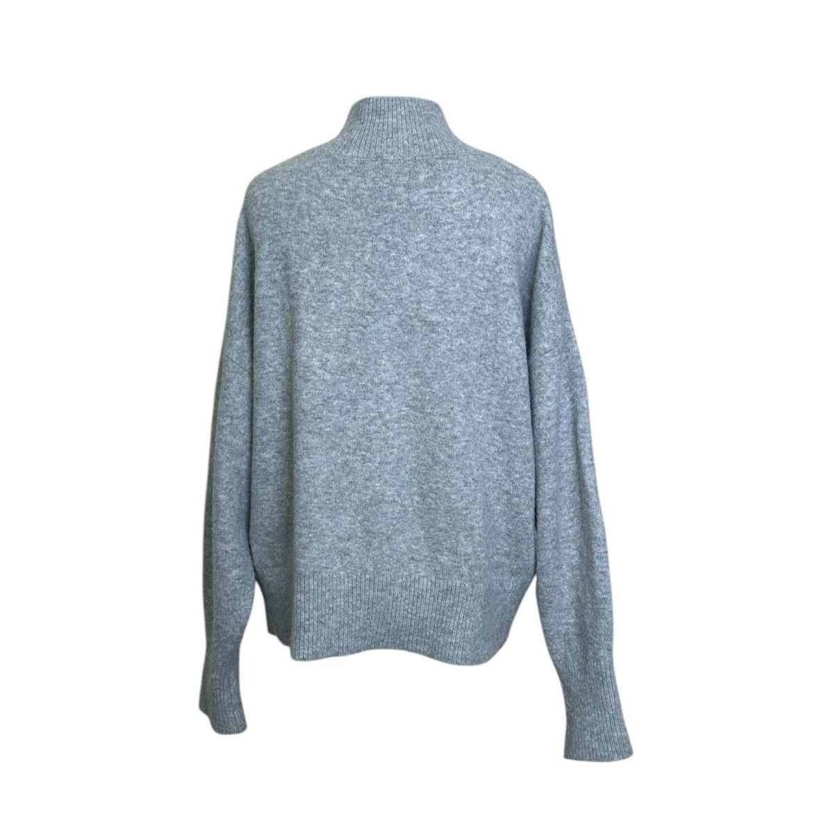 H&M H&M gray high neck long sleeves soft sweater size Medium Size M / US 6-8 / IT 42-44 - 2 Thumbnail