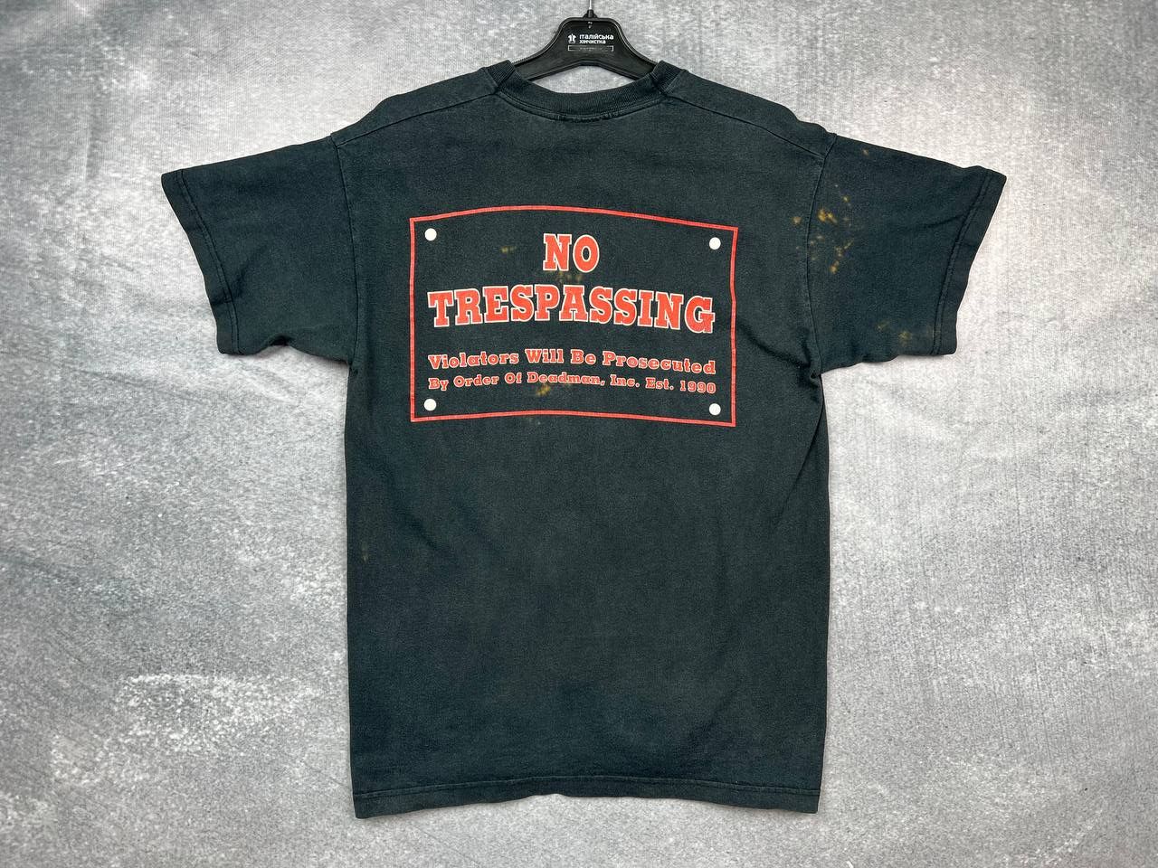 Vintage × WWE × WWF vintage undertaker t shirt it`s my yard merchendise Size US M / EU 48-50 / 2 - 2 Thumbnail