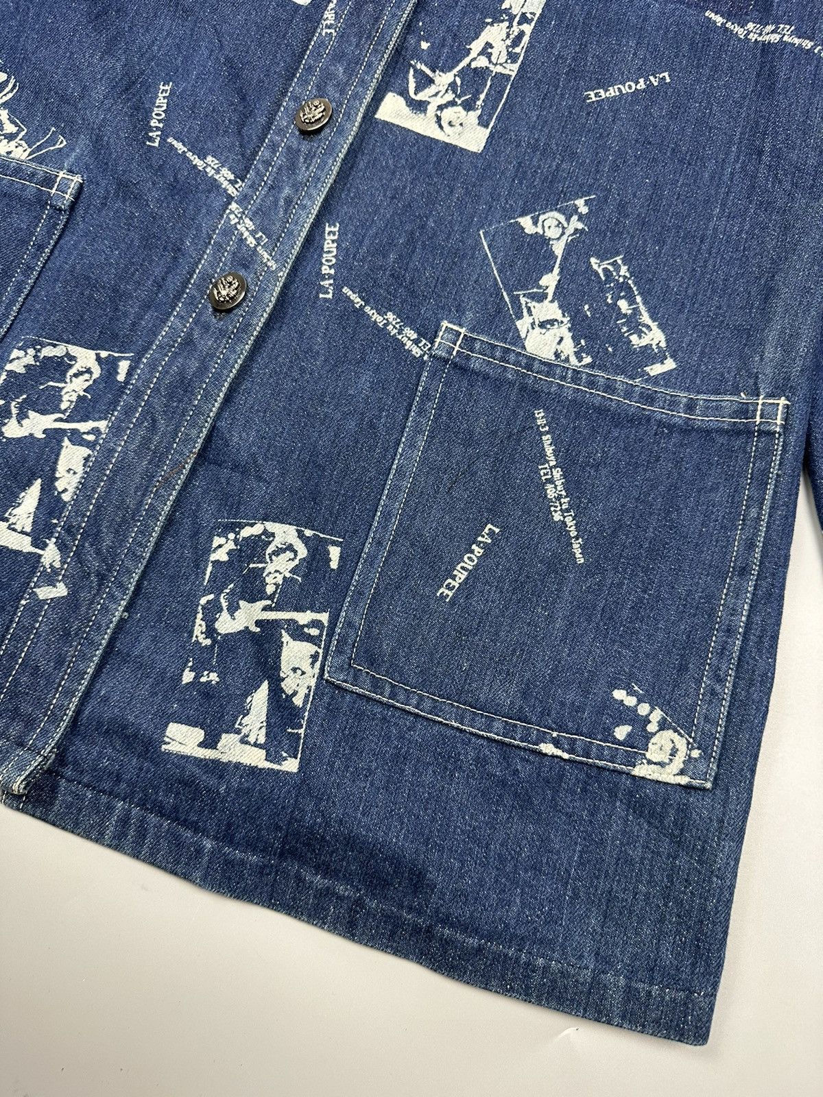 Japanese Brand 🔥Rare Sick🔥Japanese Designer La Poupee Denim Jacket Size M / US 6-8 / IT 42-44 - 6 Thumbnail