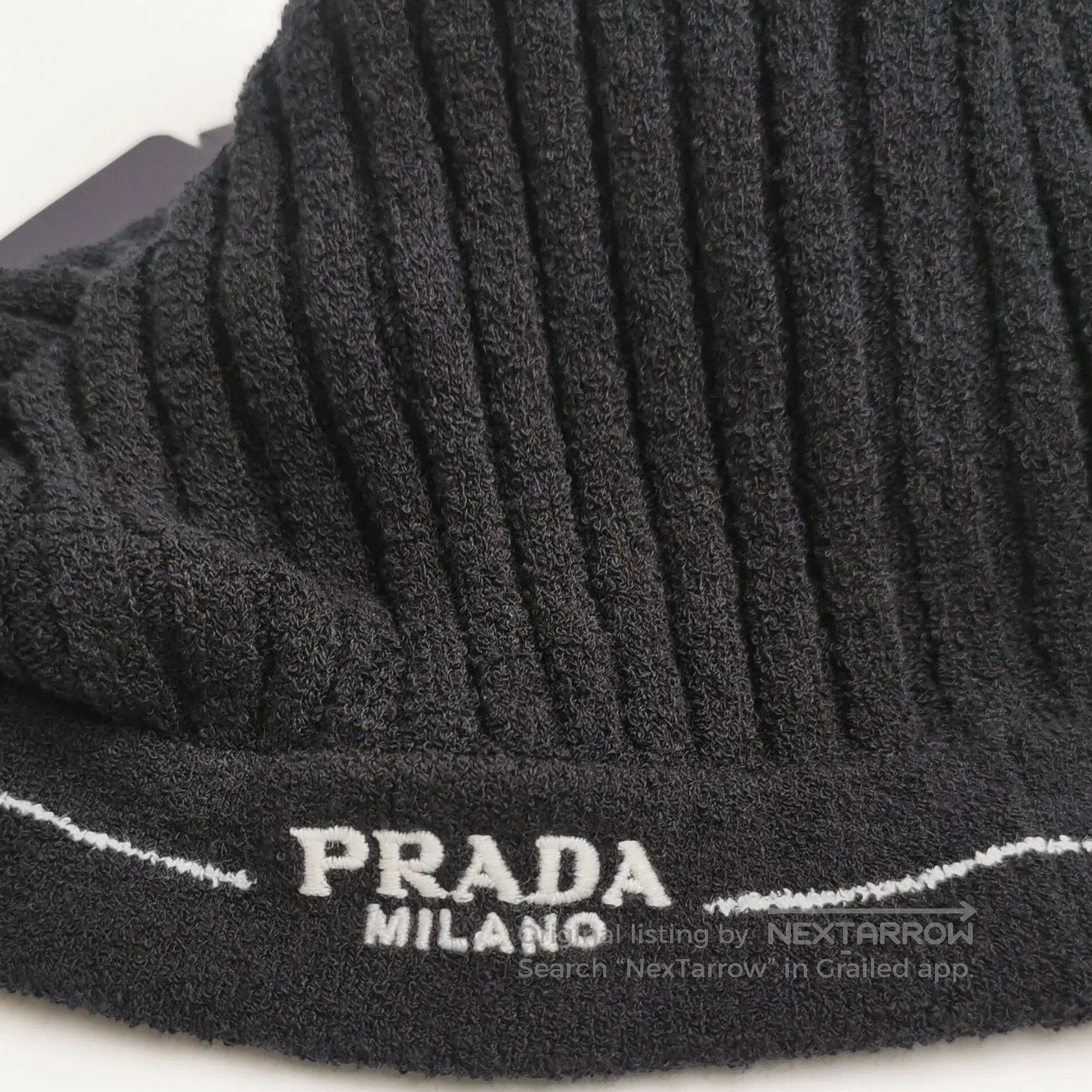 Prada Prada Black Logo Cotton Tank Top . Size S / US 4 / IT 40 - 3 Thumbnail