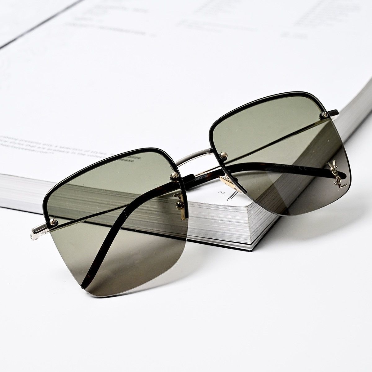 Saint Laurent Paris SAINT LAURENT SL 312 M 003 SUNGLASSES Size ONE SIZE - 9 Thumbnail