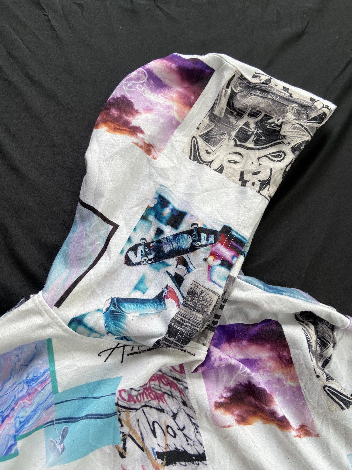 If Six Was Nine × Japanese Brand × Le Grande Bleu (L.G.B.) BEAUMERE SKATEBOARD IF IT CAN BE IMAGINED CREATED HOODIE Size US L / EU 52-54 / 3 - 11 Thumbnail