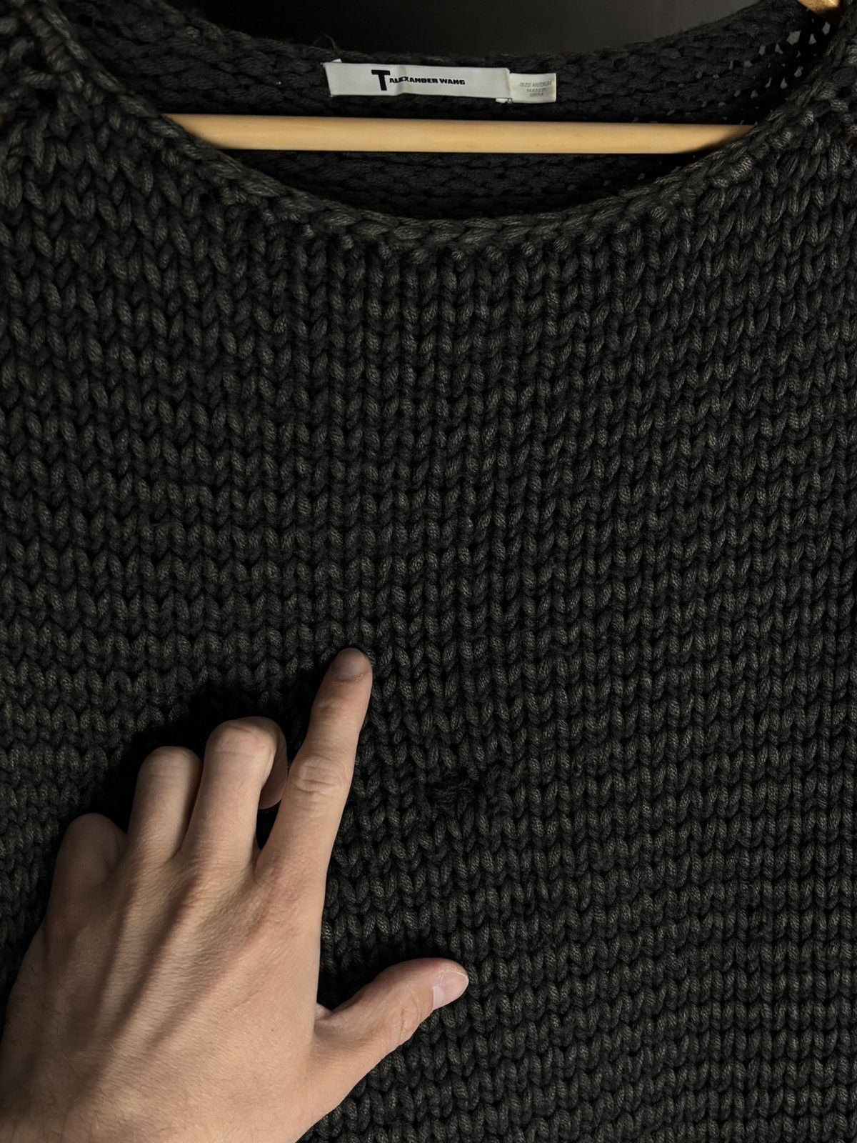 Alexander Wang Alexander Wang knit wool sweater avant garde Size US M / EU 48-50 / 2 - 3 Thumbnail