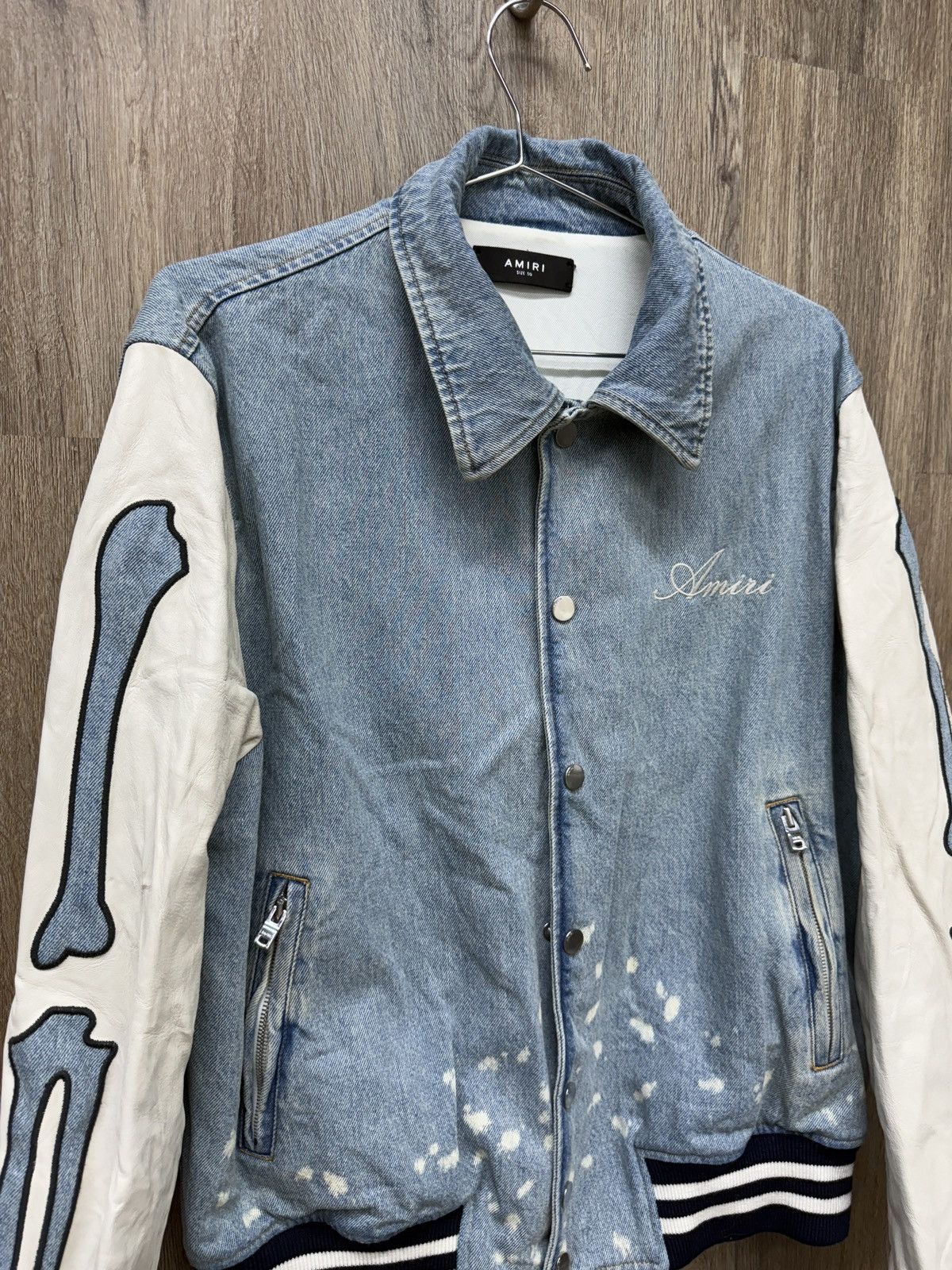 Amiri Mike Amiri Stripes Varsity Jacket Size US M / EU 48-50 / 2 - 3 Thumbnail